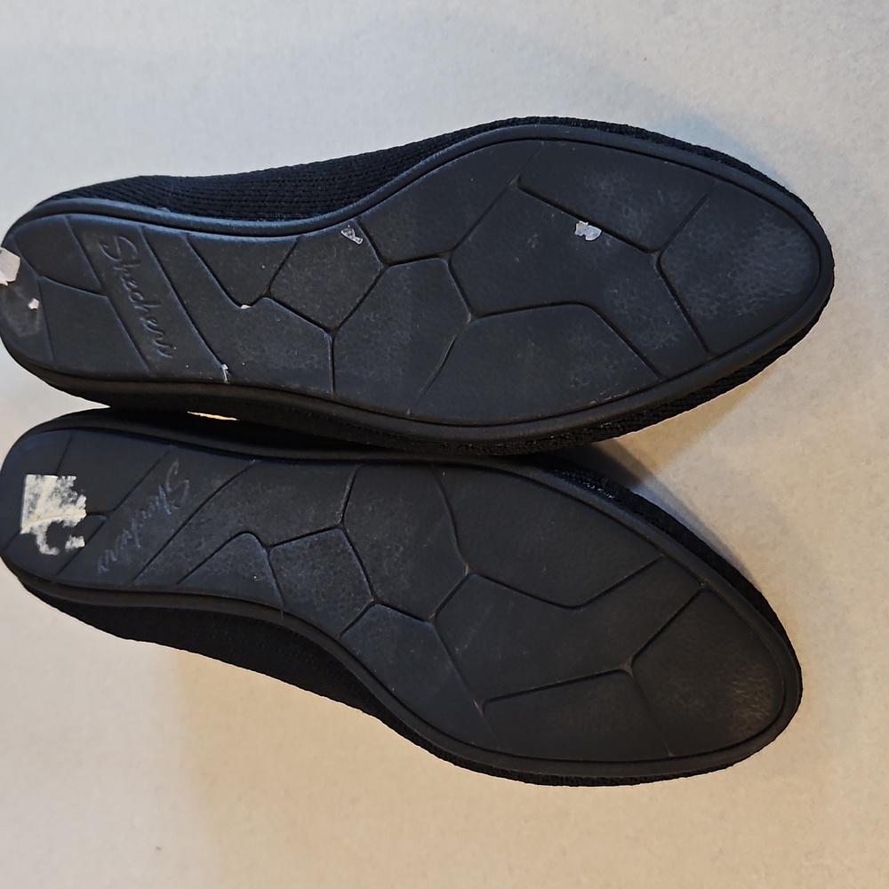 Skechers Black Stretch Flats - Picture 9 of 10